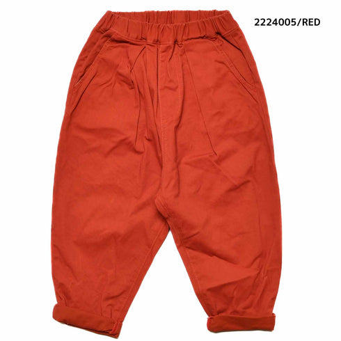 【100~120】★NEEDLEWORKS★ストレッチツイルタックパンツ(2224005)